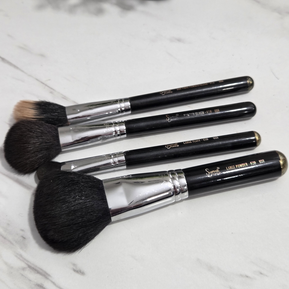 Sigma Beauty Black Makeup Brush Set